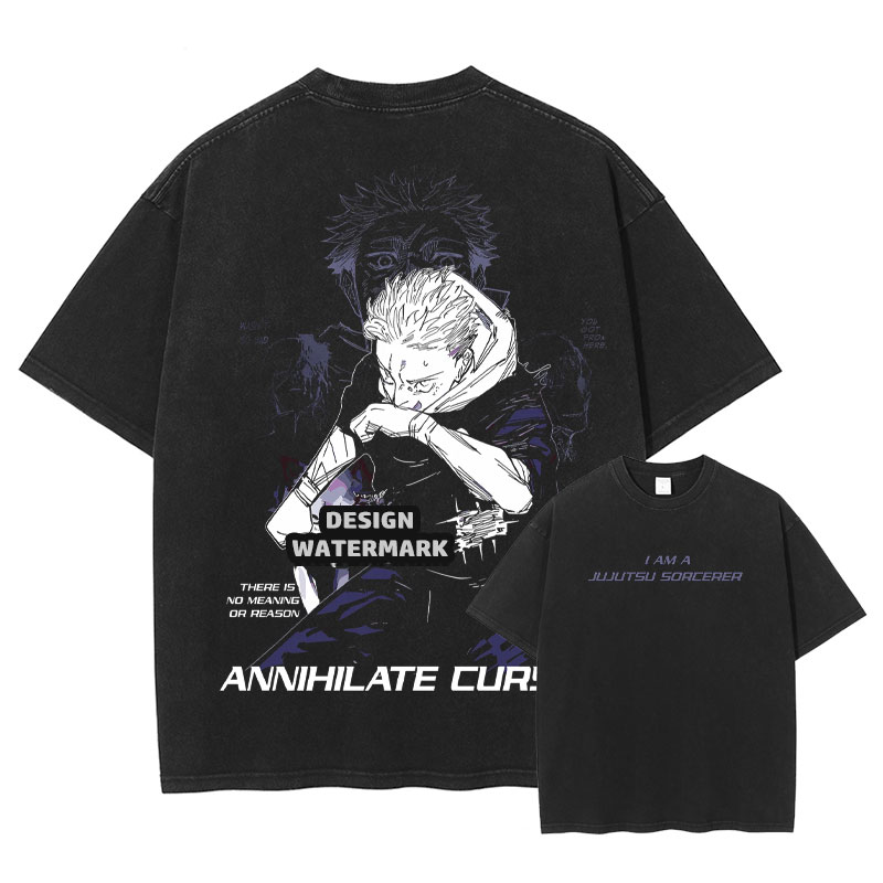 Men Shoes Xxl - Anime JJK Gojo Saturo T Shirts