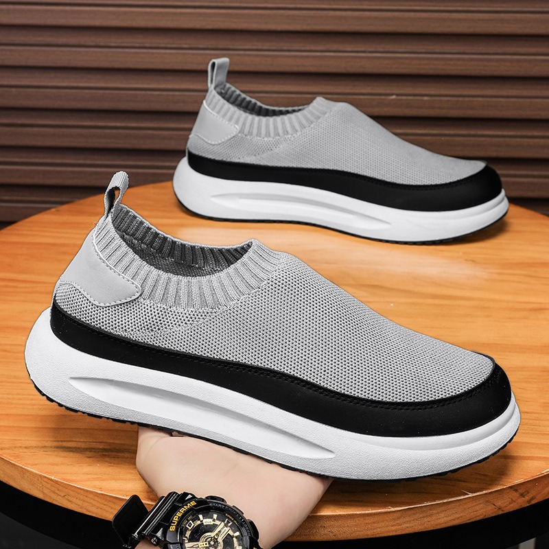 Men Shoes Loafers - 2025 New Men's Shoes Breathable Mesh