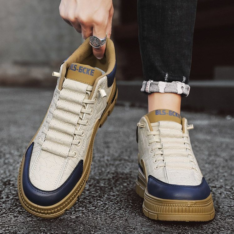 Men Shoes Offer - Slip-On Platform Men's Boots Spring Autumn