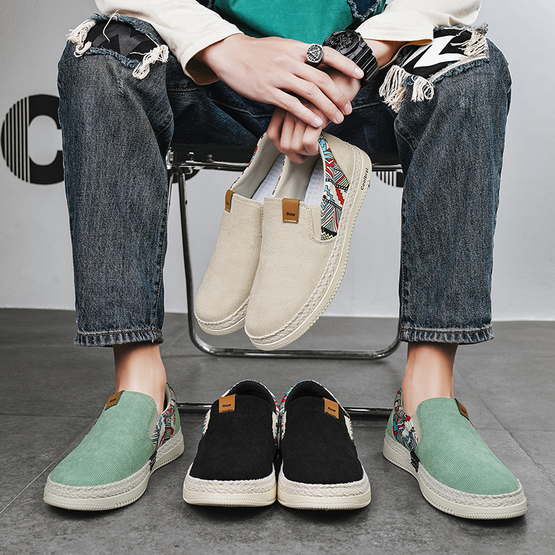 Men Shoes Everyday - Everyday Comfort Canvas Shoes, Soft Breathable