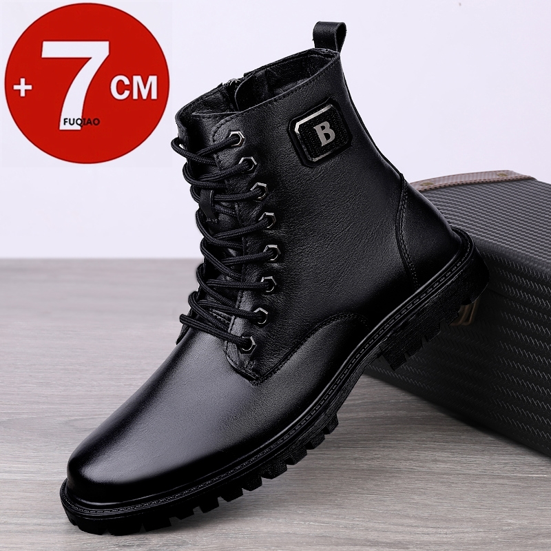 Men's Genuine Leather Elevator - Men Shoes Formal review and price