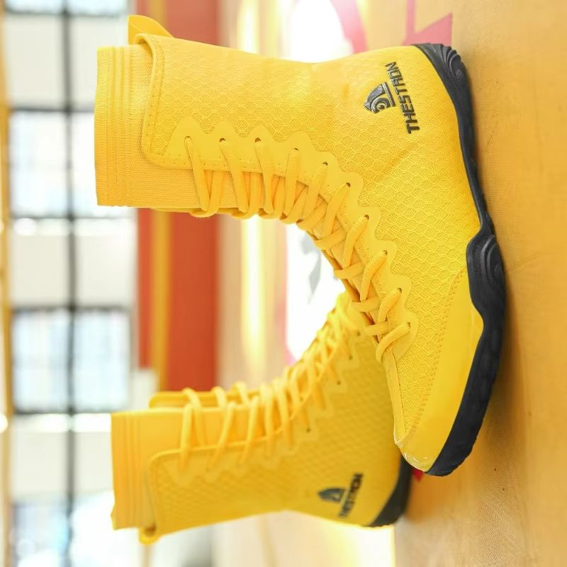 Summer 2026 Wrestling Boots Me - Men'S Shoes Yellow And Black review and price
