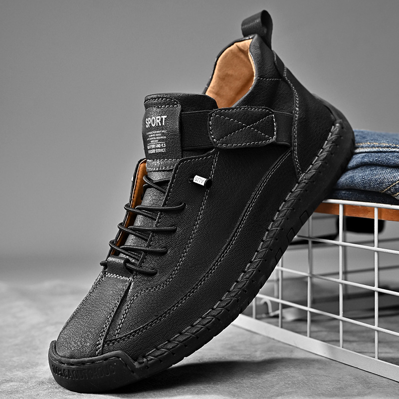 Handmade Leather Men Shoes Cas - Men'S Shoes Size 43 In Us review and price