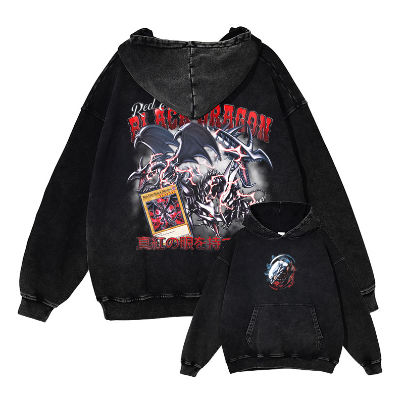 Yu Gi Oh Hoodies Blue Eyes Dra - Men Shoes Xxl review and price