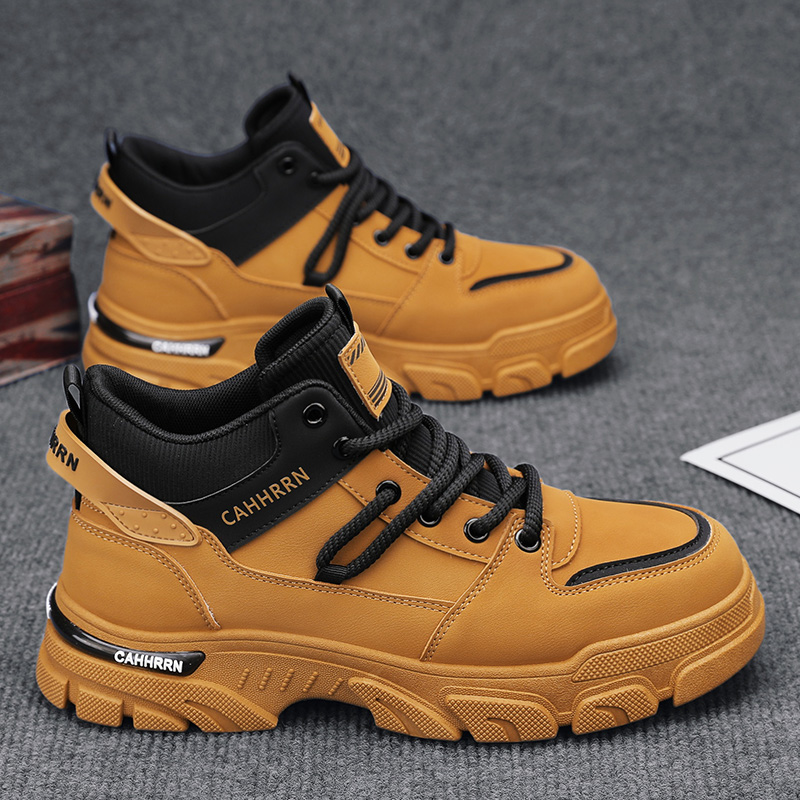 2026 Yellow Black Unky High To - Men'S Shoes Yellow And Black review and price