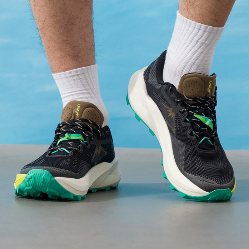 Asics  Men TRABUCO 14 Black Br - Men'S Shoes Yellow And Black review and price
