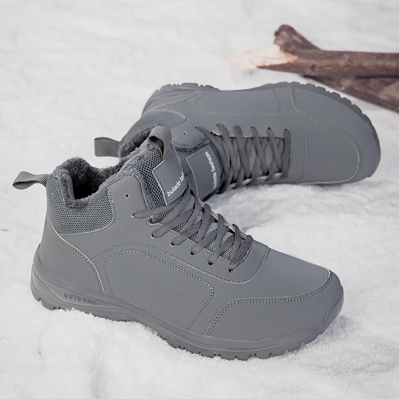 Winter Men's Boots Warm Plush  - Men Shoes Everyday review and price