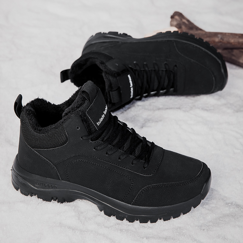 Winter Men's Boots Warm Plush  - Men Shoes Everyday review and price