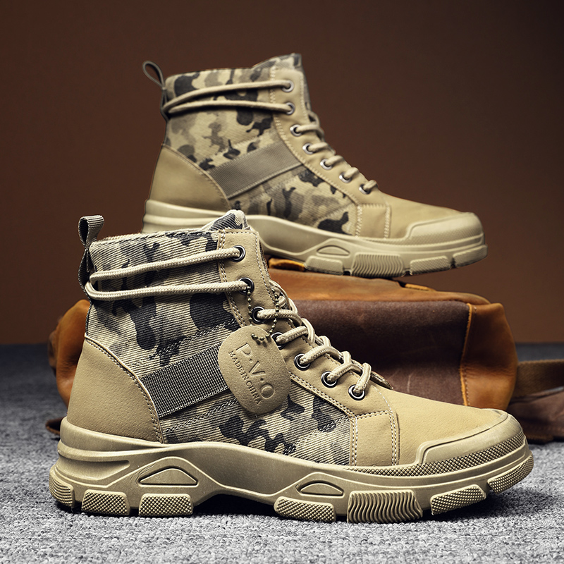 High-Top Boots for Men Autumn  - Men Shoes Everyday review and price