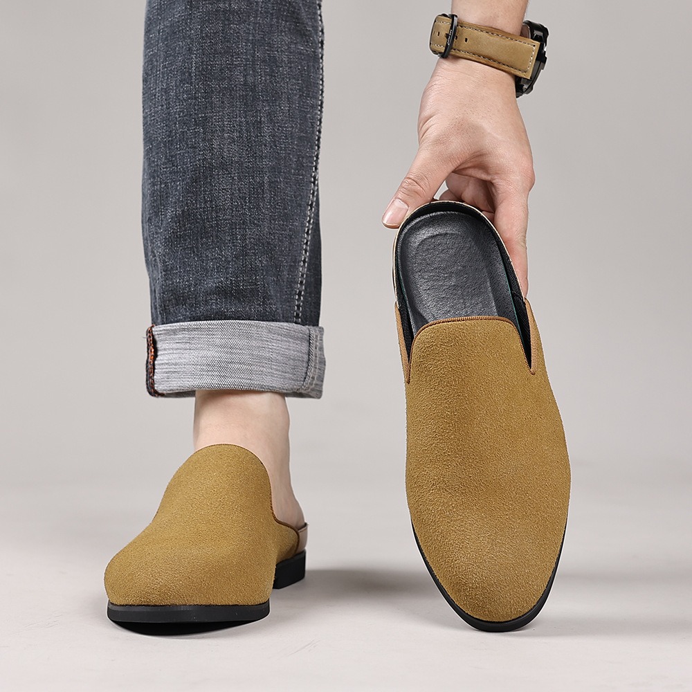 Suede Mules for Man Loafers Fo - Men Shoes Formal review and price
