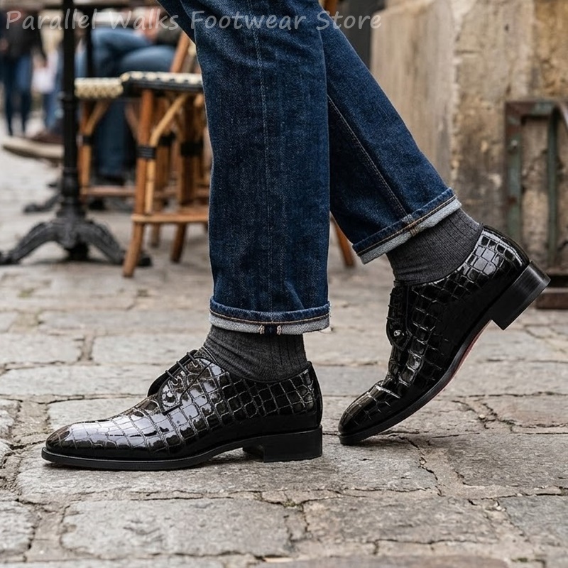 Men Patent Leather Oxford Shoe - Men Shoes Formal review and price