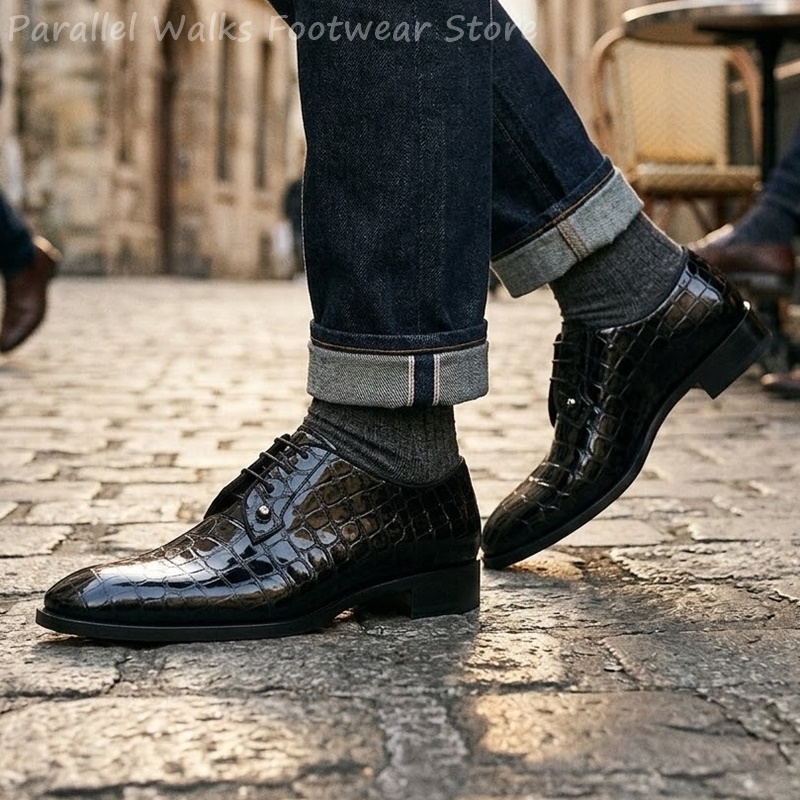 Men Patent Leather Oxford Shoe - Men Shoes Formal review and price