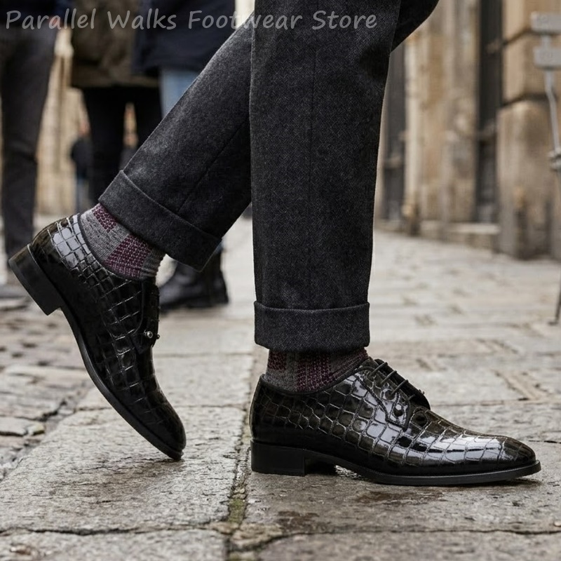 Men Patent Leather Oxford Shoe - Men Shoes Formal review and price