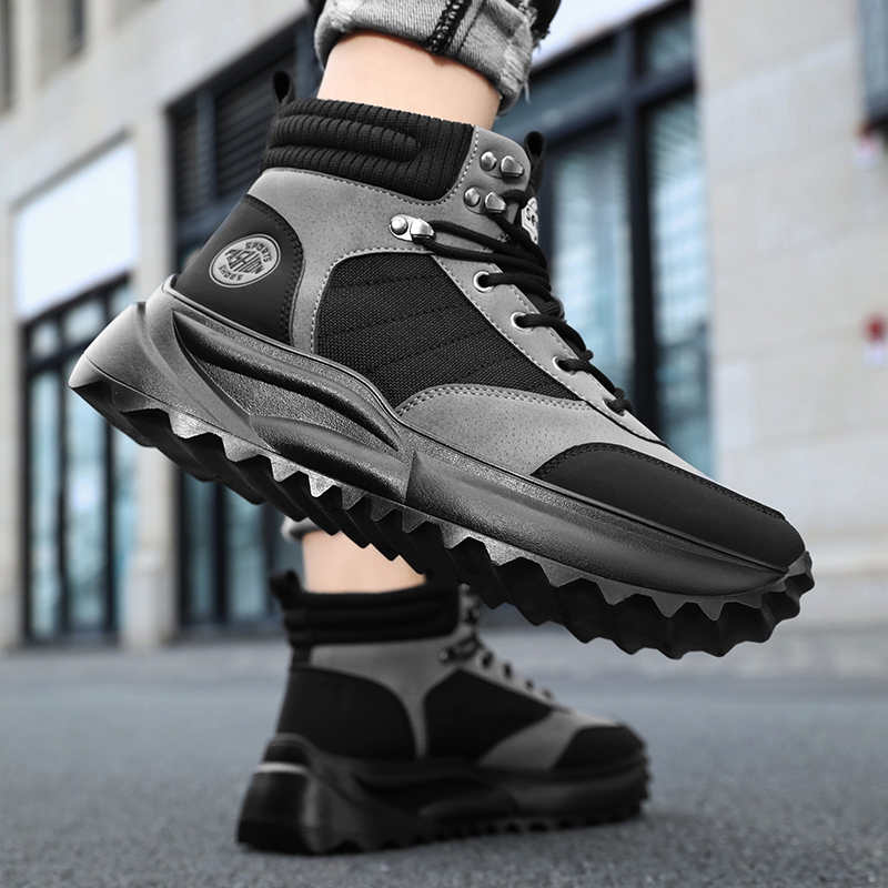 Winter Thick Heeled Loafers Sh - Men Shoes Offer review and price