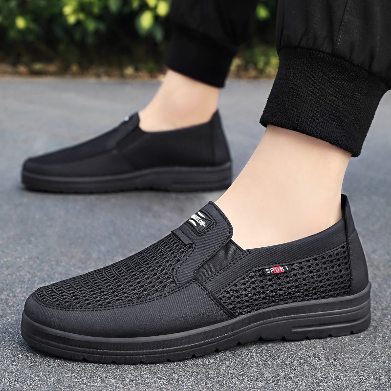 Men Slip‑on Breathable Mesh Lo - Men Shoes Loafers review and price