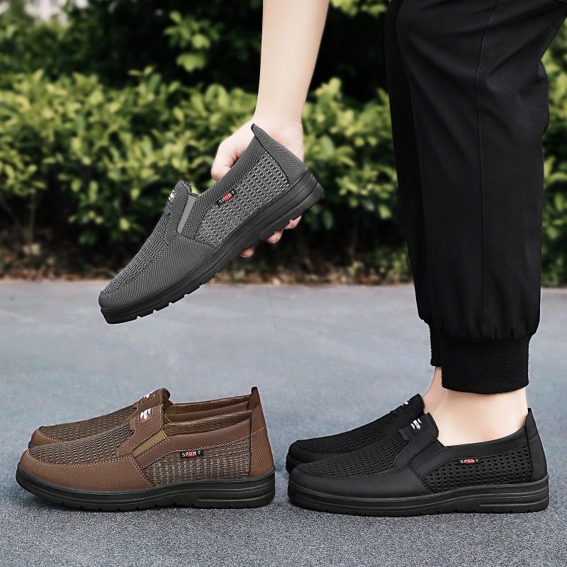Men Slip‑on Breathable Mesh Lo - Men Shoes Loafers review and price