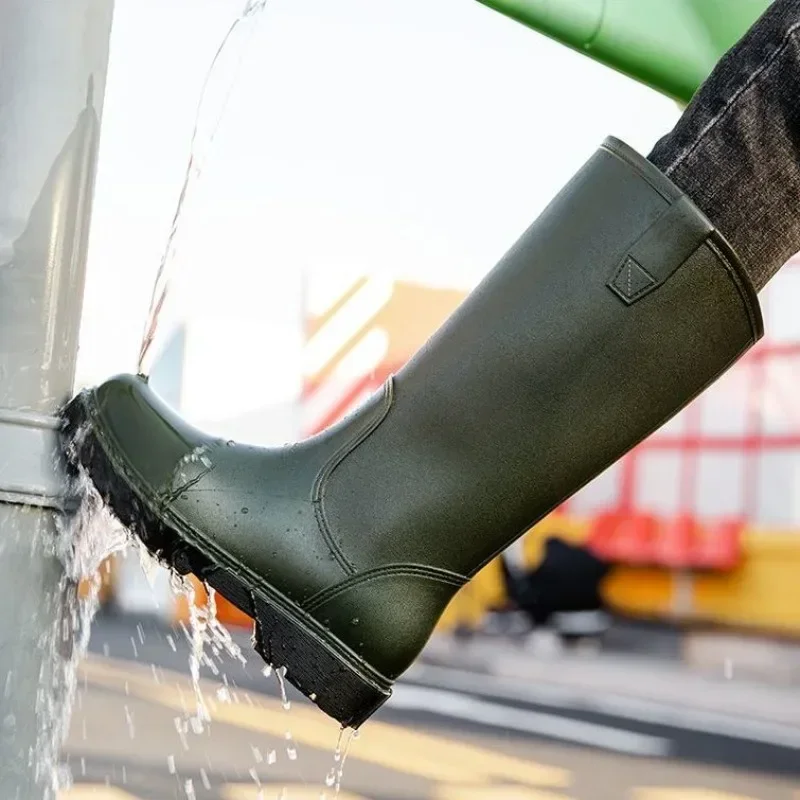 Rain Boots for Men Gum Fishing - Men Shoes Offer review and price