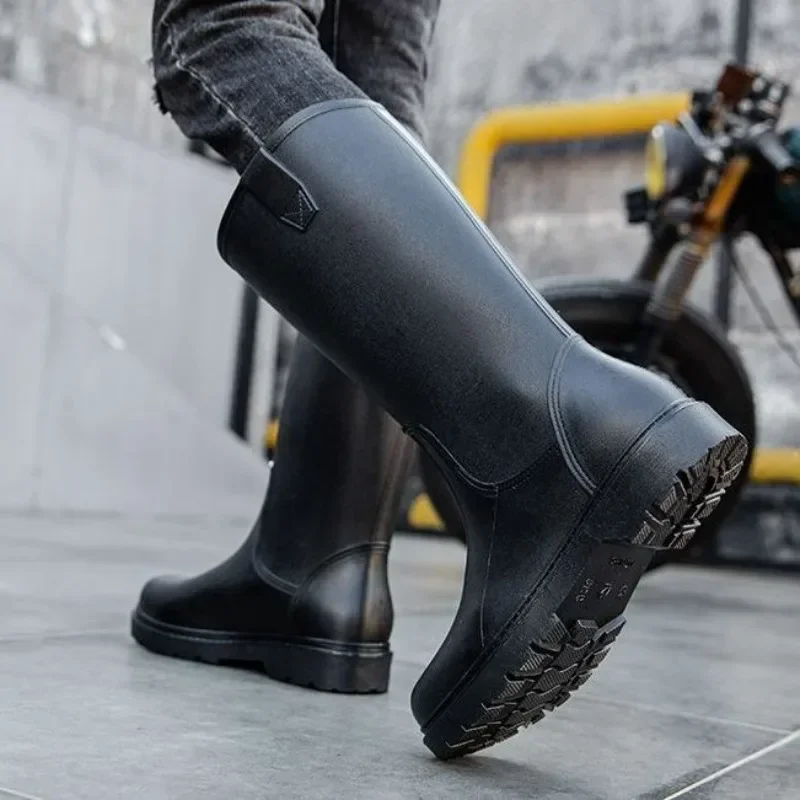 Rain Boots for Men Gum Fishing - Men Shoes Offer review and price