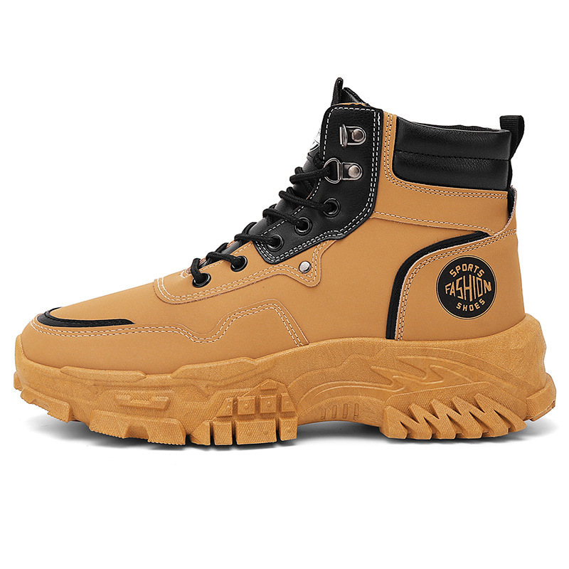 2025 New Men's Yellow Black Hi - Men'S Shoes Yellow And Black review and price