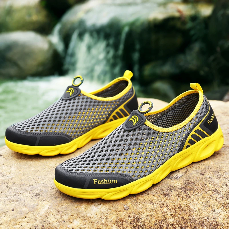 Men Jogging Shoes Casual Sneak - Men'S Shoes Yellow And Black review and price