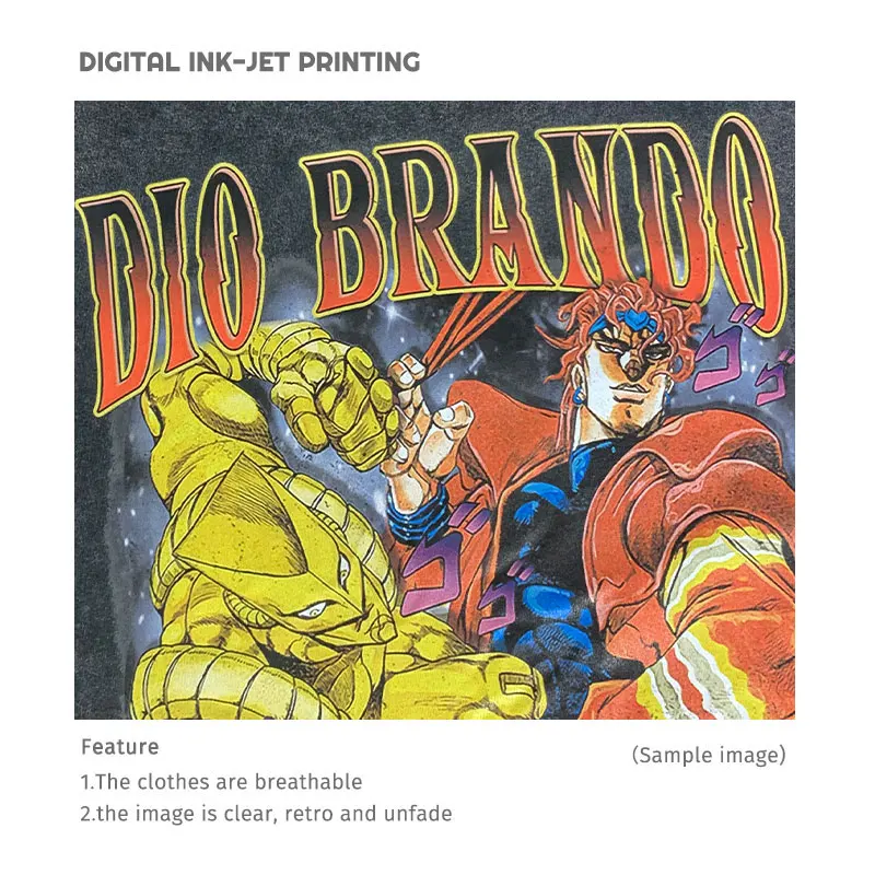Bandai Anime JoJos T Shirt Vin - Men Shoes Xxl review and price