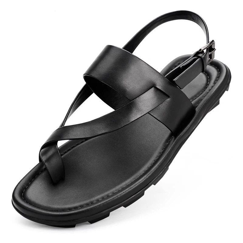 Genuine Leather Mens Sandals L - Men'S Shoes Size 43 In Us review and price