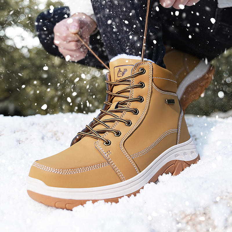 Men Boots All Season Outdoor W - Men'S Shoes Yellow And Black review and price