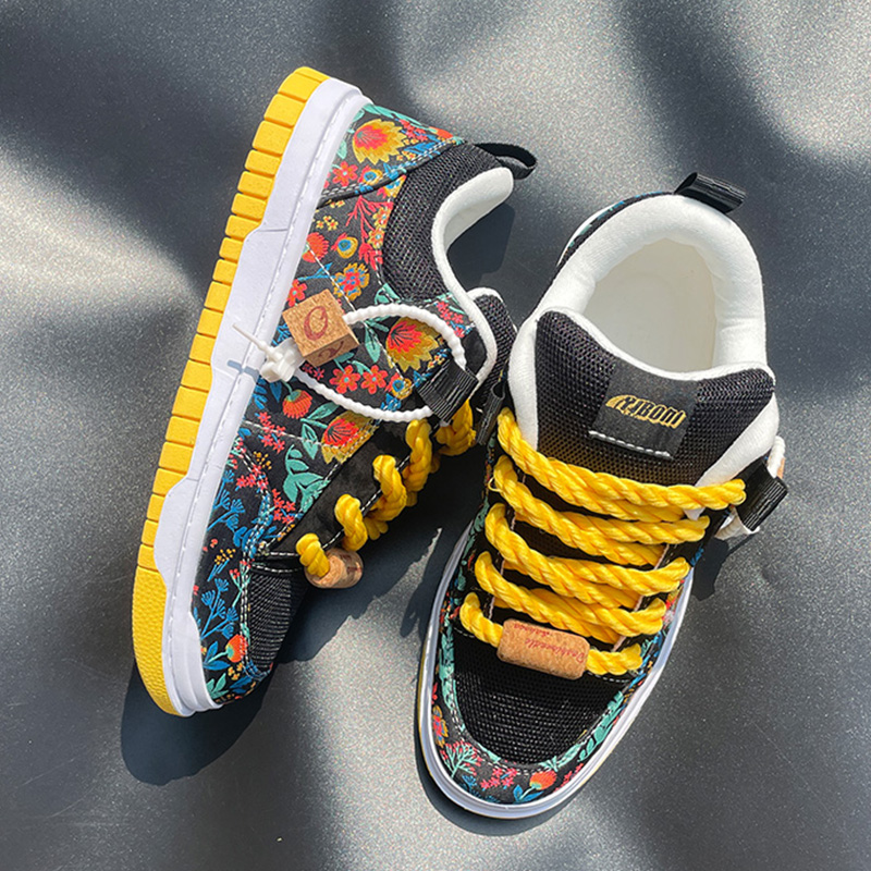 New Black and Yellow Printed L - Men'S Shoes Yellow And Black review and price