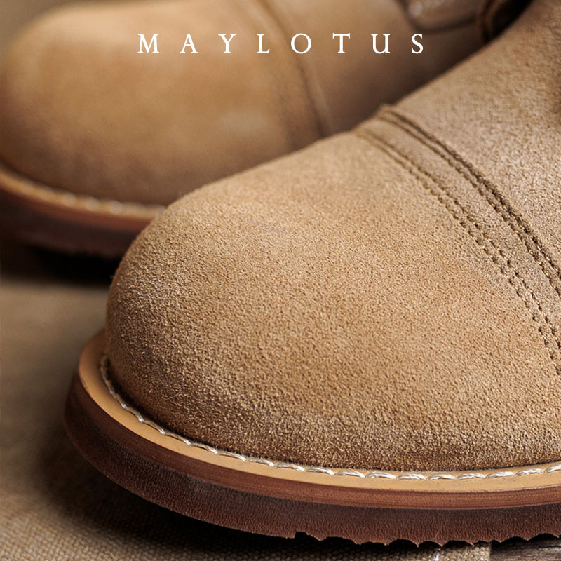 Suede Boot Goodyear-Welted Mot - Men Shoes Type review and price