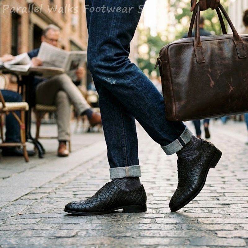 Sartorial Men Oxfords Fish Sca - Men Shoes Formal review and price