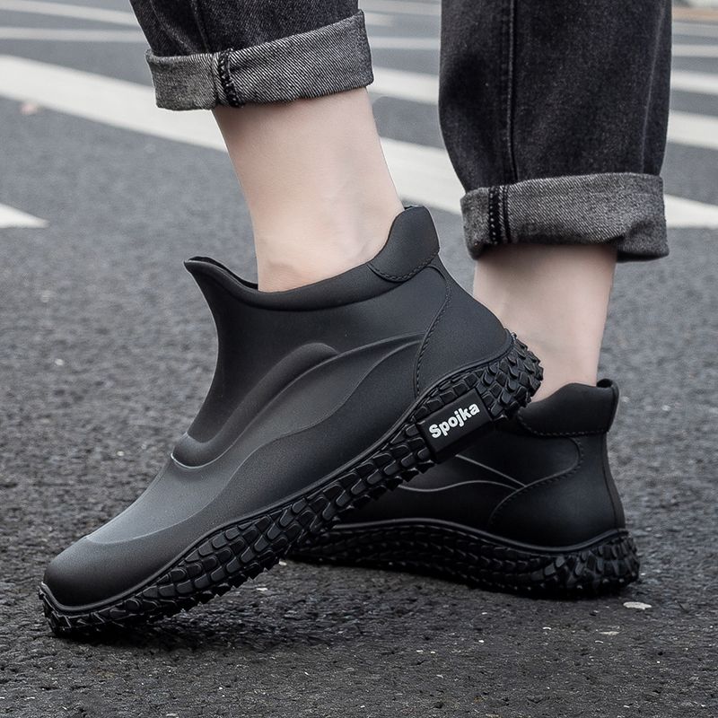 Office Korean Style Short Rain - Men Shoes Offer review and price