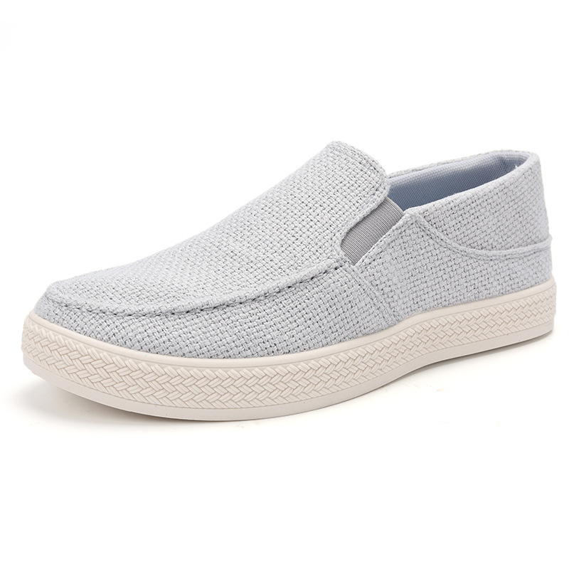 Men Linen Slip On Loafers Brea - Men Shoes Loafers review and price