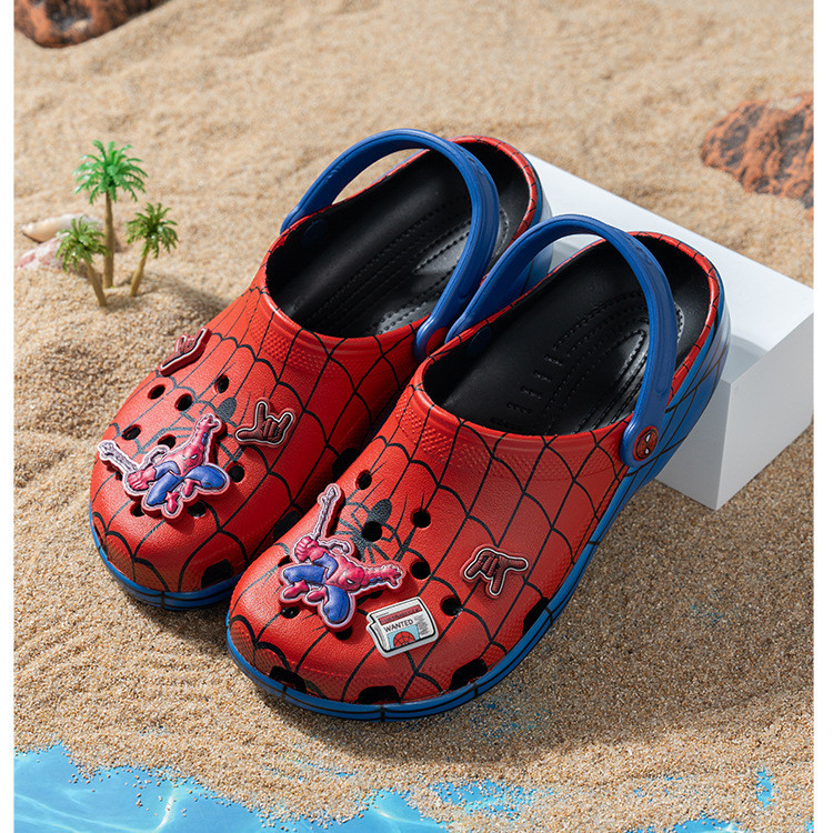 Red Spider-Man Style Sandals,  - Men Shoes Models review and price