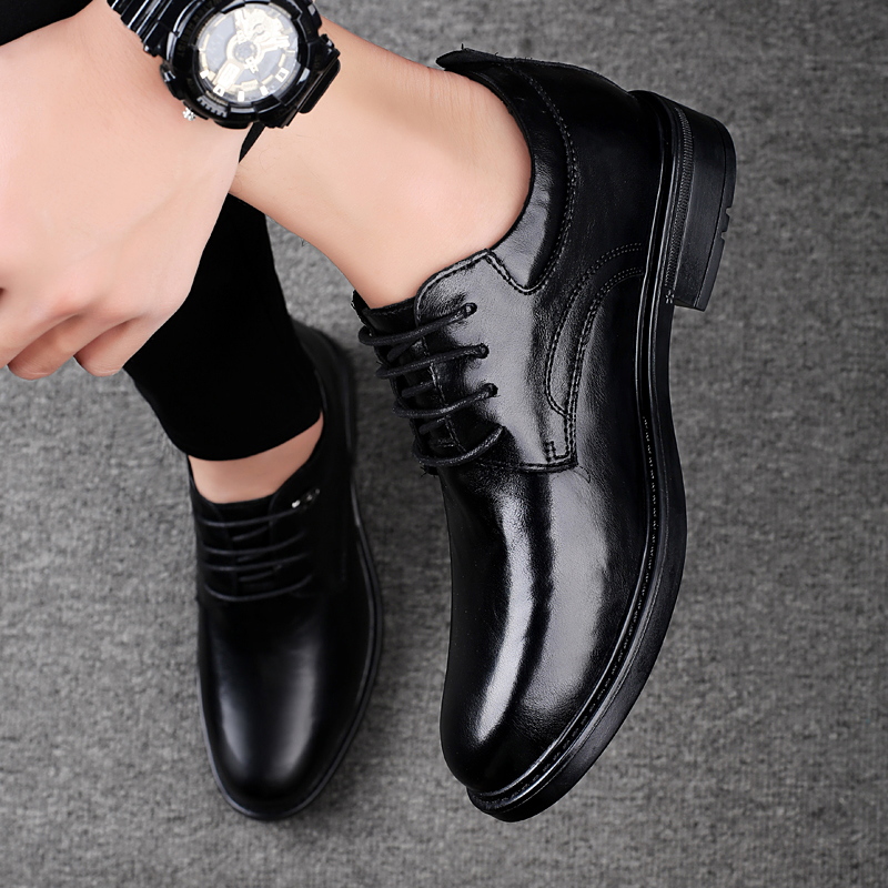 Leather Casual Elevator Shoes  - Men Shoes Formal review and price