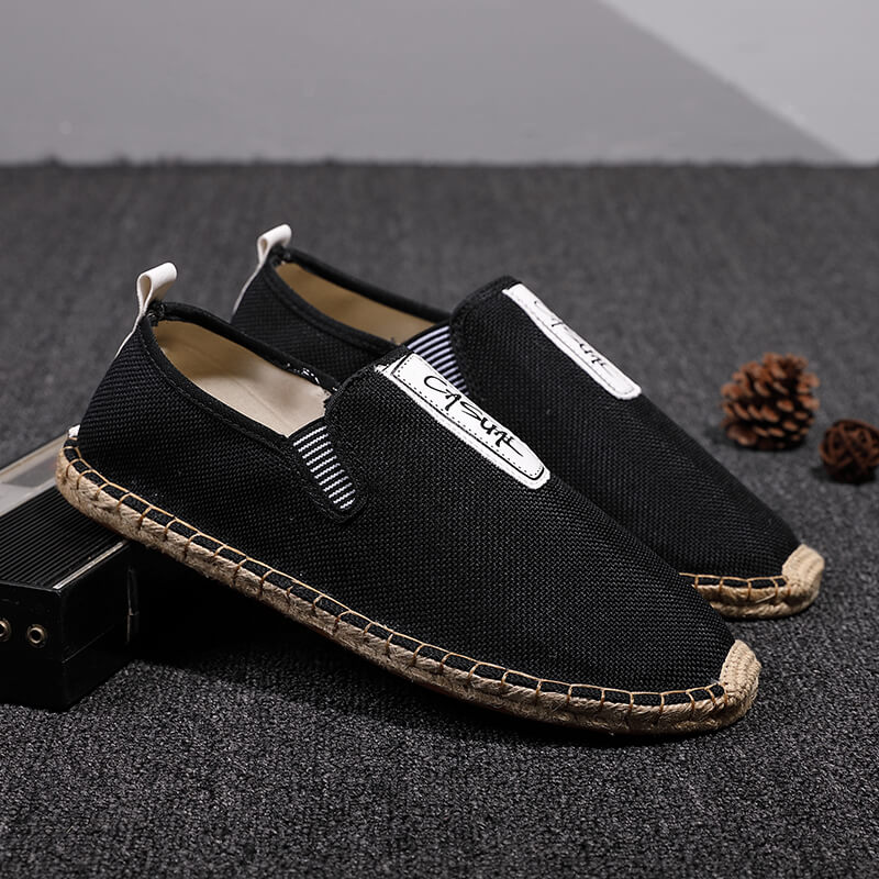 Linen Male Casual Shoes Loafer - Men Shoes Loafers review and price